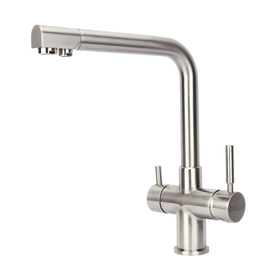 3 Way Mixer Tap – Brushed Nickel