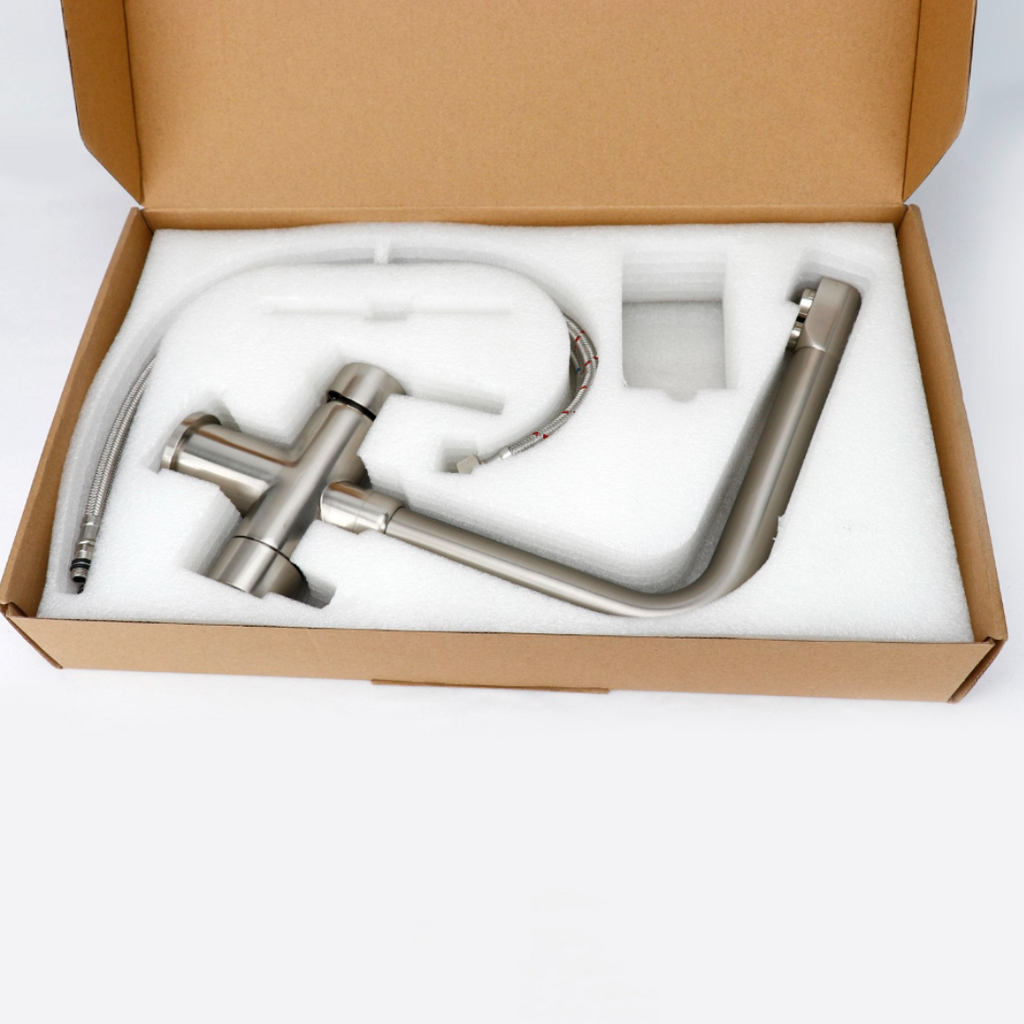 3 Way Mixer Tap – Brushed Nickel