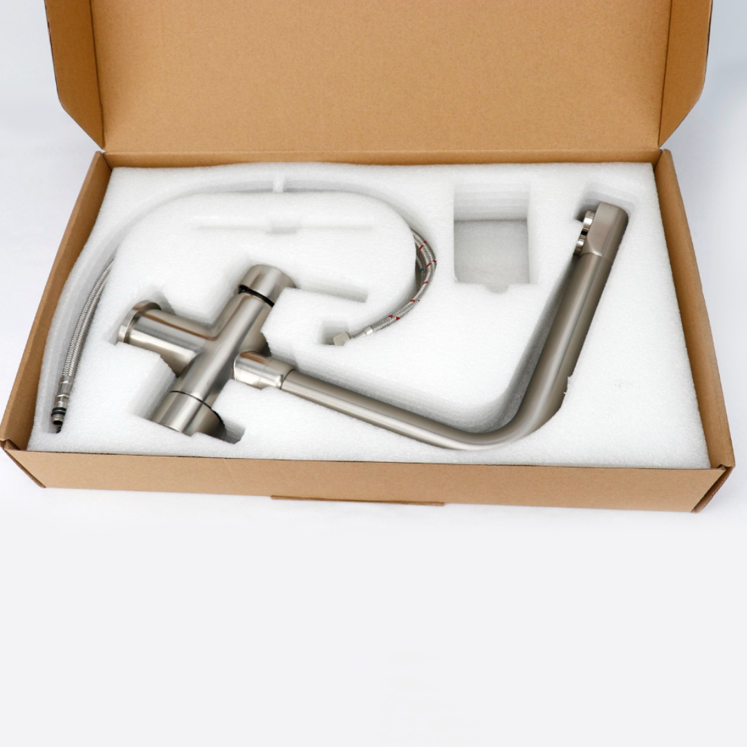3 Way Mixer Tap – Brushed Nickel