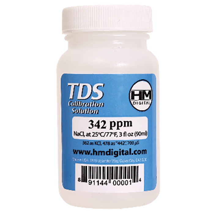 C-342: TDS and EC Calibration Solutions
