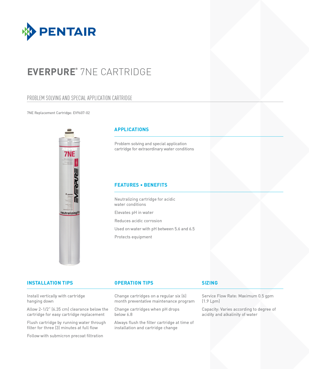 Everpure® 7NE Replacement Water Filter