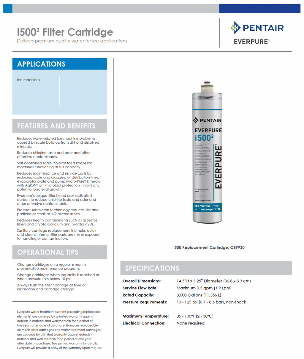 Everpure® i500 Filter Cartridge