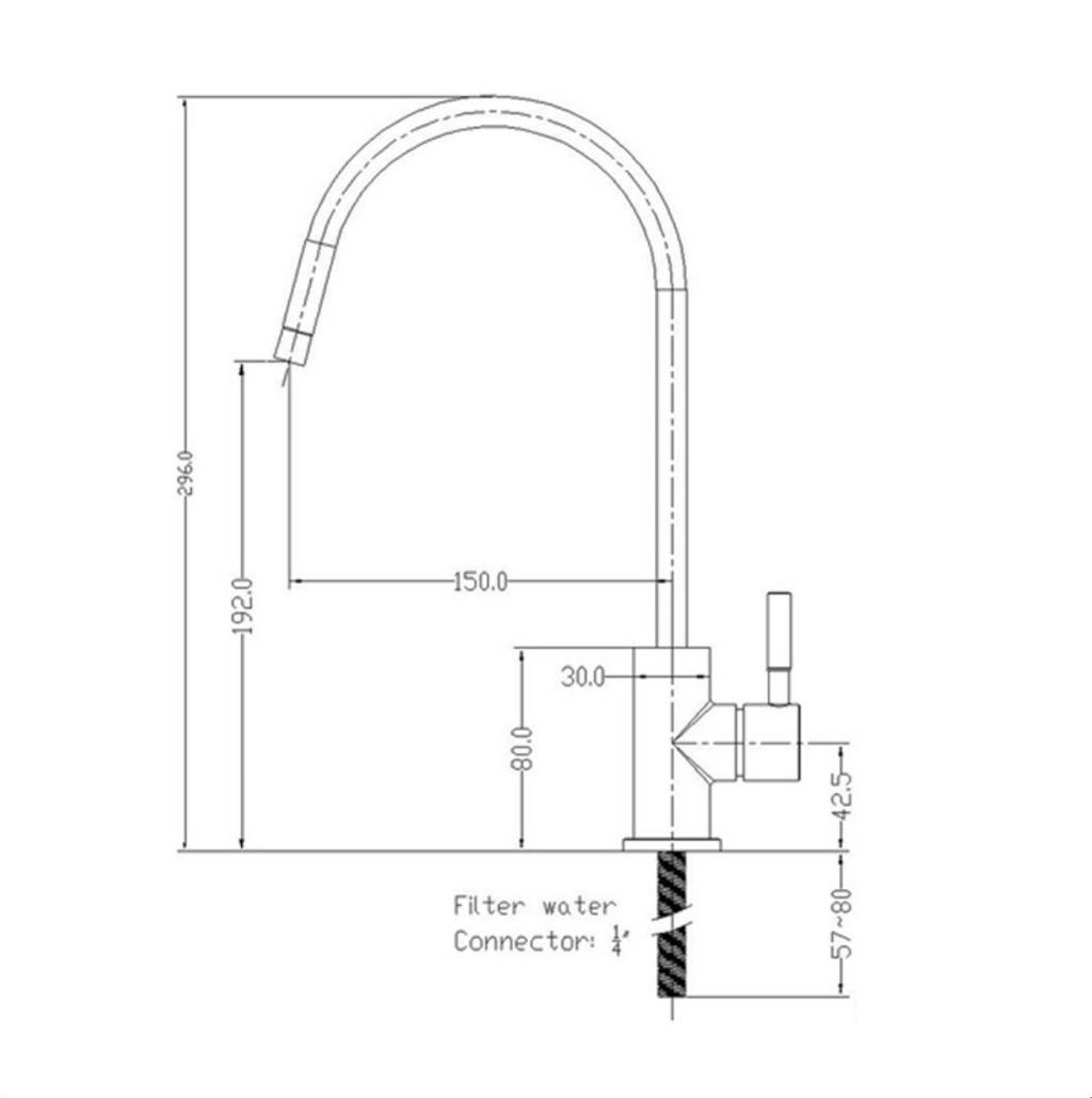 Brushed Nickel Tap