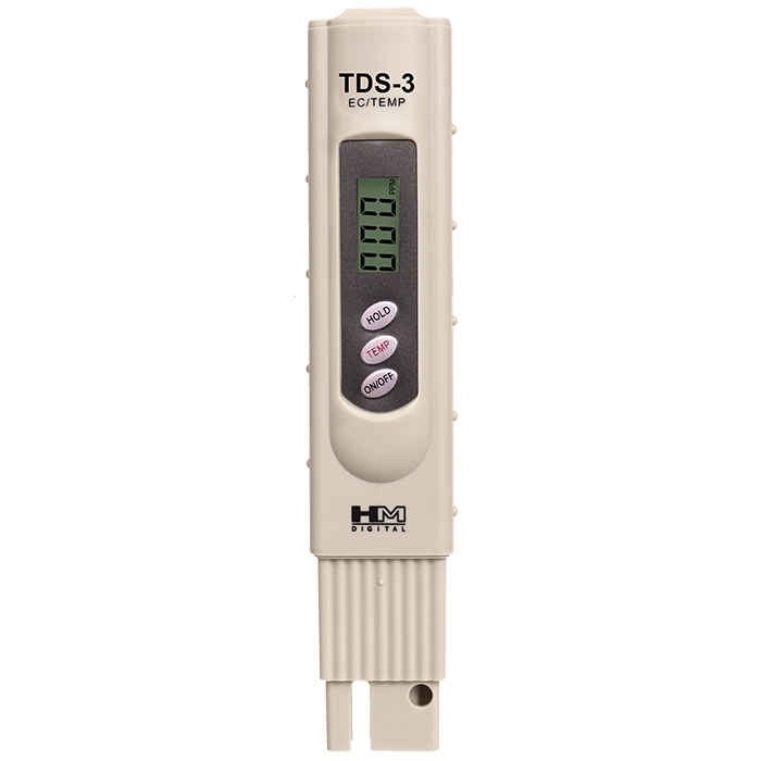 TDS-3: Handheld TDS Meter with Carrying Case